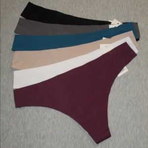 Bundle 6 pieces Package Seamless Thong Ilys Lumie. Size Large